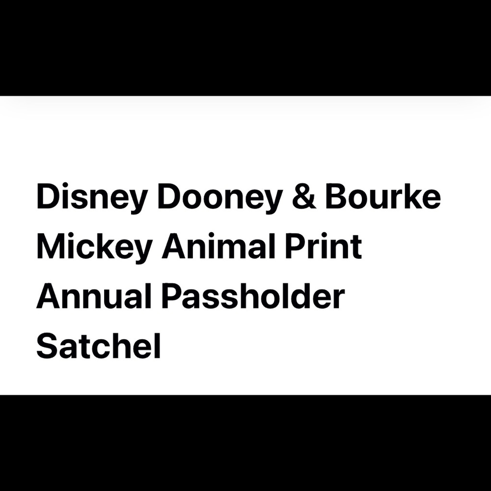 Disney Dooney and Bourke Animal Mickey AP Satchel - Picture 4 of 10